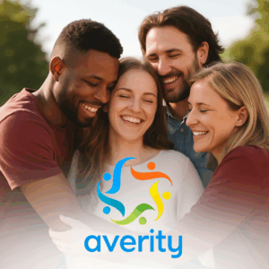 Recruiter and candidate in conversation, illustrating human first recruiting in an AI world